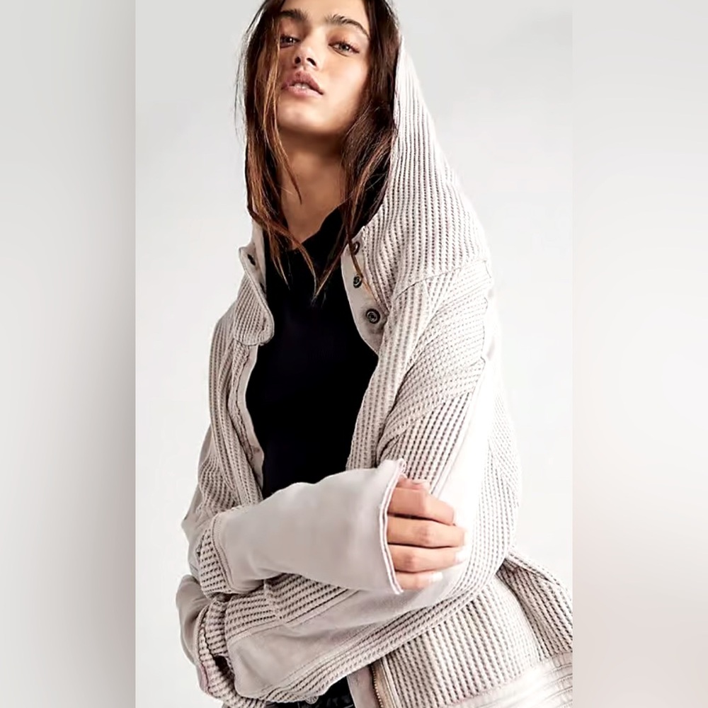 Free People - One Mason Hoodie in Ivory